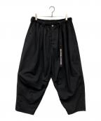 TIGHTBOOTH PRODUCTIONタイトブースプロダクション）の古着「バギーイージーパンツ」｜ブラック