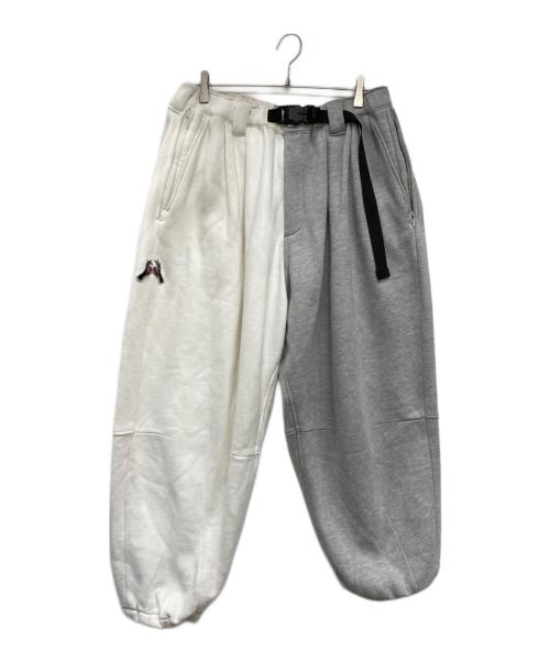 TIGHTBOOTH PRODUCTION（タイトブースプロダクション）TIGHTBOOTH PRODUCTION (タイトブースプロダクション) CYBORG SWEAT BALLOON PANTS ホワイト サイズ:XLの古着・服飾アイテム