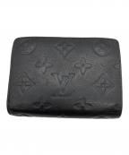 LOUIS VUITTONルイ ヴィトン）の古着「2つ折り財布」｜ブラック