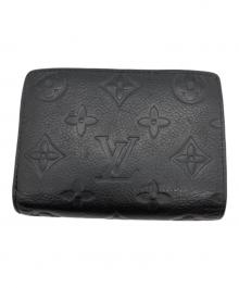 LOUIS VUITTON（ルイ ヴィトン）の古着「2つ折り財布」｜ブラック