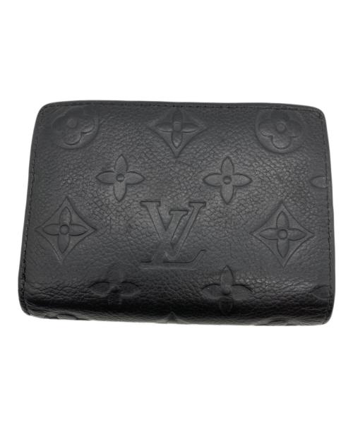 LOUIS VUITTON（ルイ ヴィトン）LOUIS VUITTON (ルイ ヴィトン) 2つ折り財布 ブラックの古着・服飾アイテム