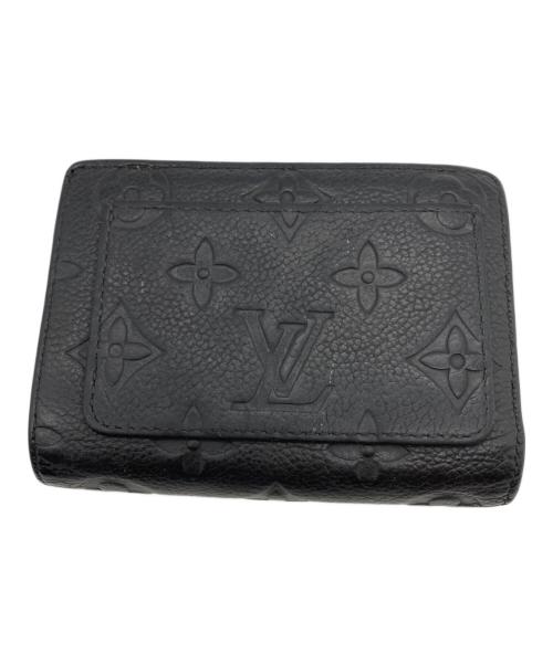 LOUIS VUITTON（ルイ ヴィトン）LOUIS VUITTON (ルイ ヴィトン) 2つ折り財布 ブラックの古着・服飾アイテム