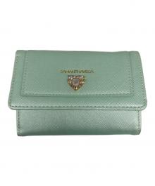 Samantha Thavasa（サマンサタバサ）の古着「コンパクトウォレット」｜ブルー