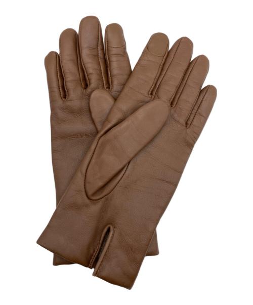 COACH（コーチ）COACH (コーチ) レザーグローブ ブラウン サイズ:175/180の古着・服飾アイテム