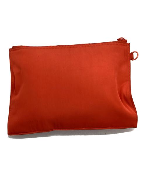 KENZO Sport（ケンゾースポーツ）KENZO Sport (ケンゾースポーツ) クロスロゴクラッチバッグ オレンジの古着・服飾アイテム