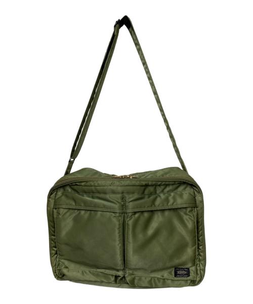 PORTER（ポーター）PORTER (ポーター) ショルダーバッグ オリーブの古着・服飾アイテム