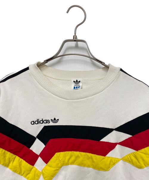 adidas Originals（アディダスオリジナル）adidas Originals (アディダスオリジナル) 西ドイツ代表ヴィンテージスウェット アイボリー サイズ:不明の古着・服飾アイテム