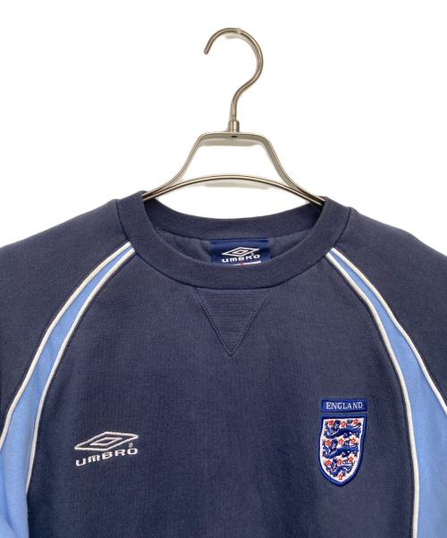 UMBRO（アンブロ）UMBRO (アンブロ) スウェット ネイビー×ブルー サイズ:Lの古着・服飾アイテム