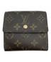 LOUIS VUITTON（ルイ ヴィトン）の古着「2つ折り財布」｜ブラウン
