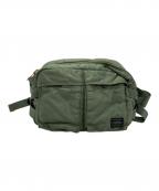 PORTERポーター）の古着「ショルダーバッグ」｜グリーン