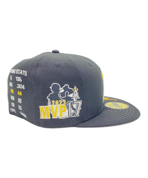 New Era（ニューエラ）New Era (ニューエラ) New Era 大谷翔平MVP＆ホームラン王獲得記念キャップ ブラック サイズ:58.7cm 未使用品の古着・服飾アイテム