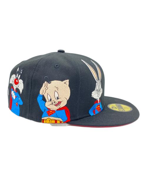 New Era（ニューエラ）New Era (ニューエラ) New Era 100th Looney Tunes キャップ ブラック サイズ:58.7cmの古着・服飾アイテム