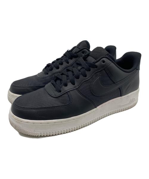 NIKE（ナイキ）NIKE (ナイキ) Air Force 1 Low Nylon ブラック×ホワイト サイズ:27㎝の古着・服飾アイテム