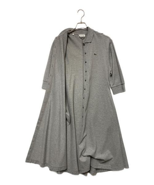 LACOSTE（ラコステ）LACOSTE (ラコステ) ワンピース ライトグレー サイズ:Mの古着・服飾アイテム