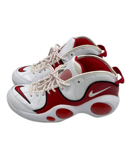 NIKE（ナイキ）NIKE (ナイキ) スニーカー ホワイト×レッド サイズ:27の古着・服飾アイテム