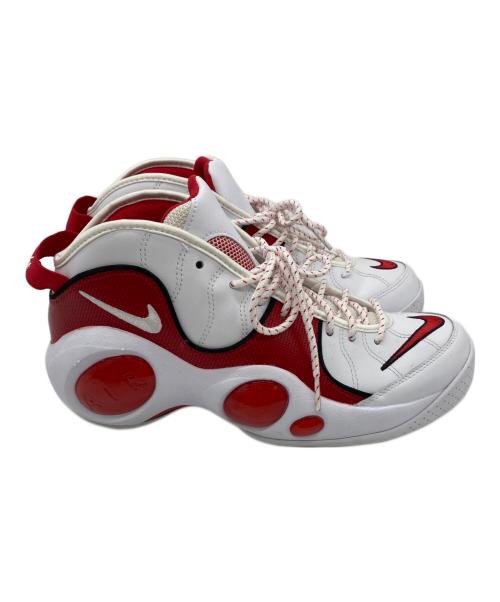 NIKE（ナイキ）NIKE (ナイキ) スニーカー ホワイト×レッド サイズ:27の古着・服飾アイテム
