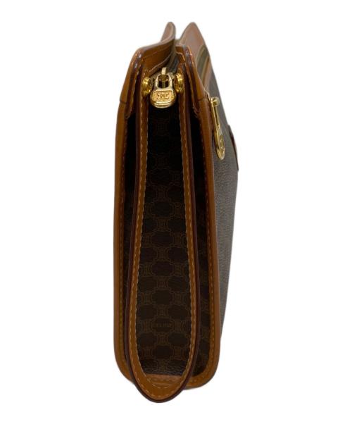 CELINE（セリーヌ）CELINE (セリーヌ) クラッチバッグ ブラウンの古着・服飾アイテム