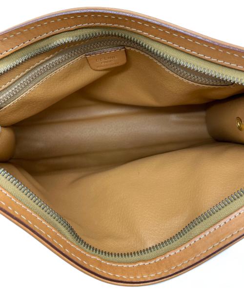 CELINE（セリーヌ）CELINE (セリーヌ) クラッチバッグ ブラウンの古着・服飾アイテム