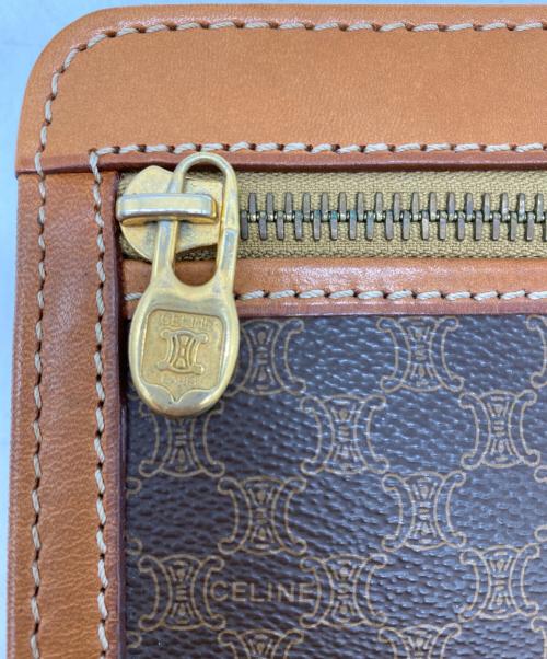 CELINE（セリーヌ）CELINE (セリーヌ) クラッチバッグ ブラウンの古着・服飾アイテム