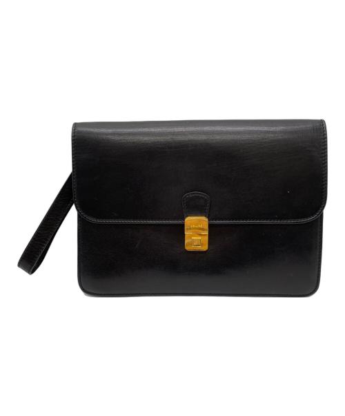 CELINE（セリーヌ）CELINE (セリーヌ) セカンドバッグ ブラックの古着・服飾アイテム