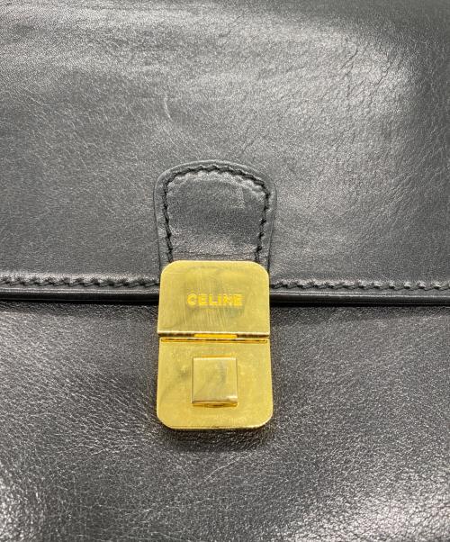CELINE（セリーヌ）CELINE (セリーヌ) セカンドバッグ ブラックの古着・服飾アイテム