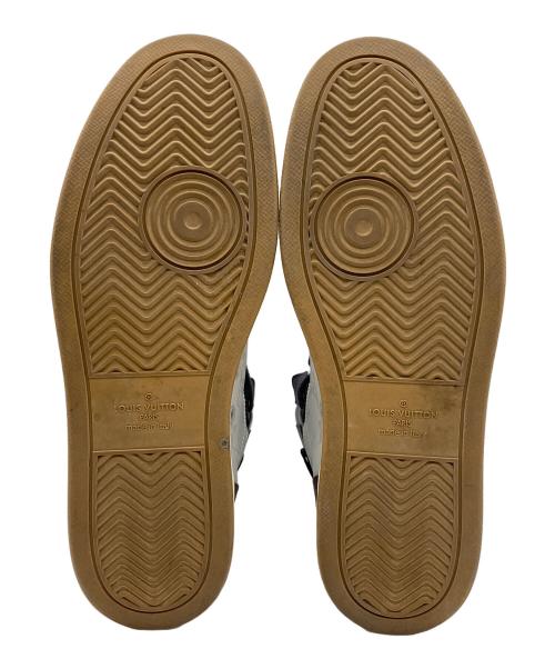LOUIS VUITTON（ルイ ヴィトン）LOUIS VUITTON (ルイ ヴィトン) ハイカットスニーカー ブラック×ホワイト×ブラウン サイズ:8の古着・服飾アイテム