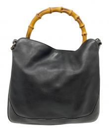 GUCCI（グッチ）の古着「バンブーショルダーバッグ」｜ブラック