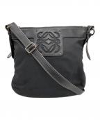 LOEWEロエベ）の古着「ショルダーバッグ」｜ブラック