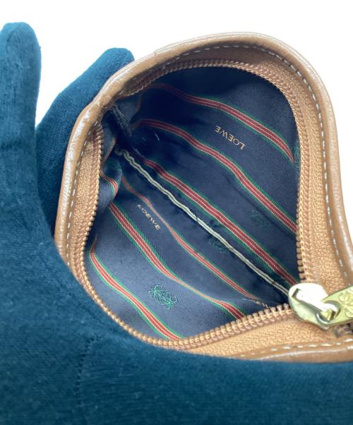 LOEWE（ロエベ）LOEWE (ロエベ) ポーチ ブラウンの古着・服飾アイテム