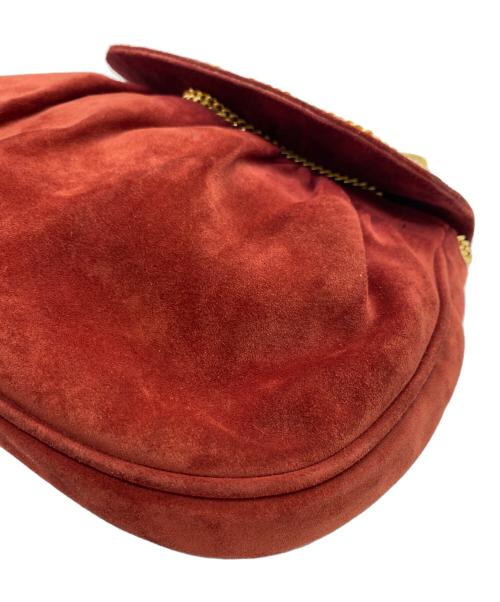 Salvatore Ferragamo（サルヴァトーレ フェラガモ）Salvatore Ferragamo (サルヴァトーレ フェラガモ) チェーンショルダーバッグ レッドの古着・服飾アイテム