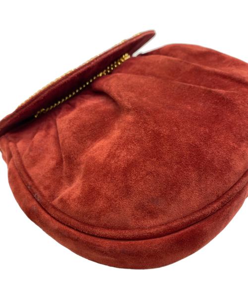 Salvatore Ferragamo（サルヴァトーレ フェラガモ）Salvatore Ferragamo (サルヴァトーレ フェラガモ) チェーンショルダーバッグ レッドの古着・服飾アイテム