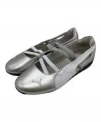 PUMAプーマ）の古着「パンプス」｜シルバー