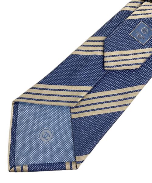 CHANEL（シャネル）CHANEL (シャネル) ネクタイ ブルー サイズ:不明の古着・服飾アイテム