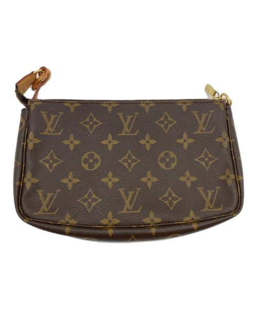 LOUIS VUITTON（ルイ ヴィトン）LOUIS VUITTON (ルイ ヴィトン) ポーチ ブラウンの古着・服飾アイテム