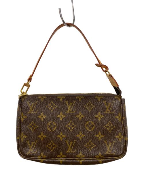 LOUIS VUITTON（ルイ ヴィトン）LOUIS VUITTON (ルイ ヴィトン) ポーチ ブラウンの古着・服飾アイテム