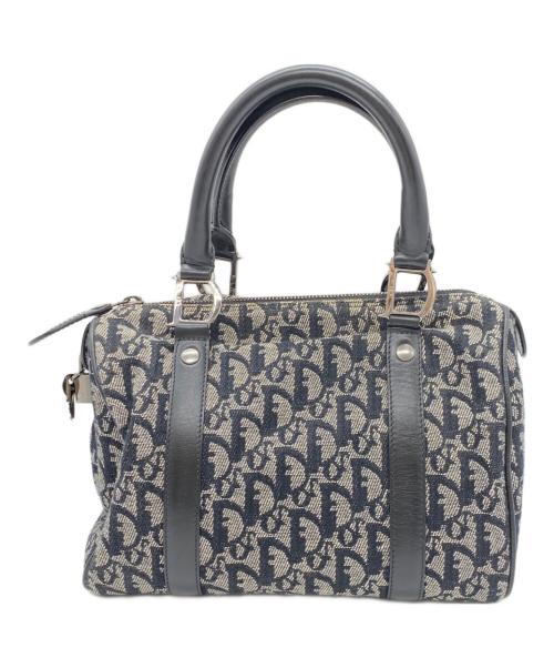 Christian Dior（クリスチャン ディオール）Christian Dior (クリスチャン ディオール) トロッターハンドバック ブラックの古着・服飾アイテム