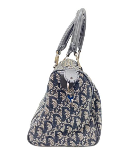 Christian Dior（クリスチャン ディオール）Christian Dior (クリスチャン ディオール) トロッターハンドバック ブラックの古着・服飾アイテム