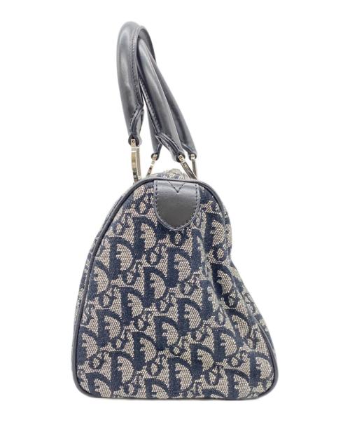 Christian Dior（クリスチャン ディオール）Christian Dior (クリスチャン ディオール) トロッターハンドバック ブラックの古着・服飾アイテム