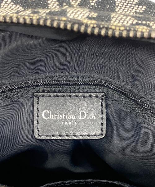 Christian Dior（クリスチャン ディオール）Christian Dior (クリスチャン ディオール) トロッターハンドバック ブラックの古着・服飾アイテム
