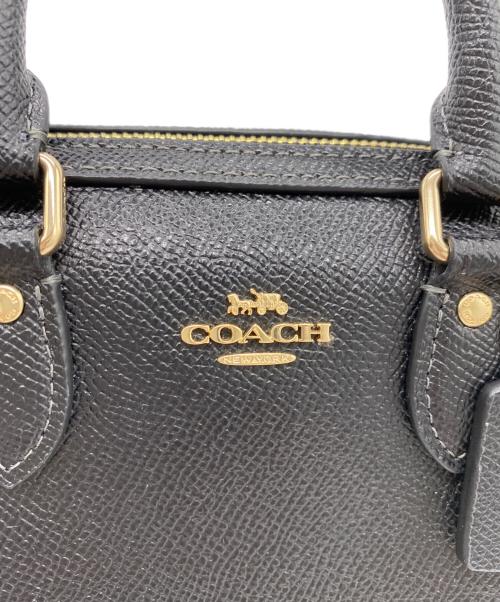 COACH（コーチ）COACH (コーチ) ミニアーロンクロスボディ ブラックの古着・服飾アイテム