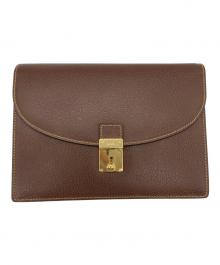 GUCCI（グッチ）の古着「セカンドバッグ」｜ブラウン