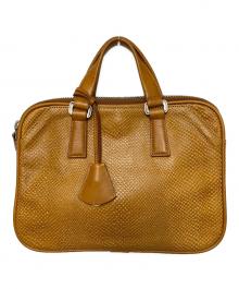 aniary（アニアリ）の古着「aniary ハンドバッグ」｜ブラウン