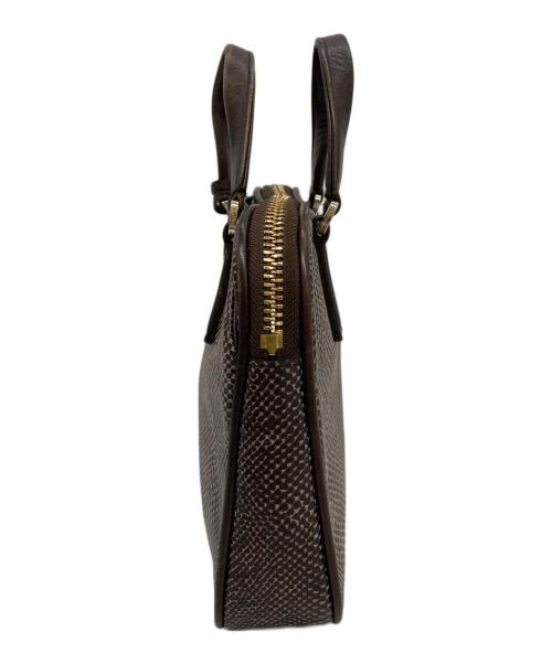 aniary（アニアリ）aniary (アニアリ) aniary　ハンドバッグ ブラウンの古着・服飾アイテム