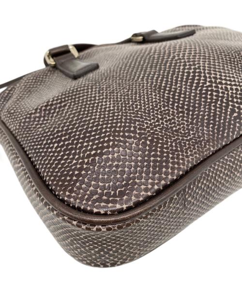 aniary（アニアリ）aniary (アニアリ) aniary　ハンドバッグ ブラウンの古着・服飾アイテム