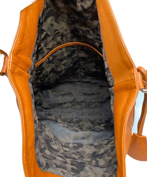 aniary（アニアリ）aniary (アニアリ) ハンドバッグ オレンジの古着・服飾アイテム