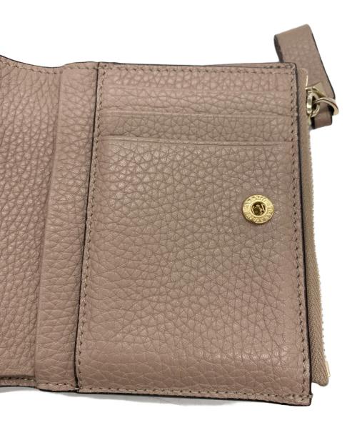 VALENTINO GARAVANI（ヴァレンティノ・ガラヴァーニ）VALENTINO GARAVANI (ヴァレンティノ・ガラヴァーニ) 2つ折り財布 ライトピンクの古着・服飾アイテム