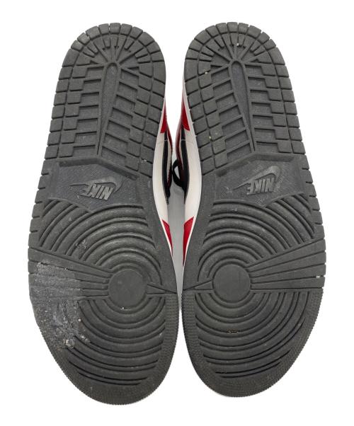NIKE（ナイキ）NIKE (ナイキ) スニーカー レッド×ホワイト サイズ:28ｃｍの古着・服飾アイテム