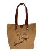 IL BISONTEイル ビゾンテ）の古着「トートバッグ」｜オレンジ×オレンジ