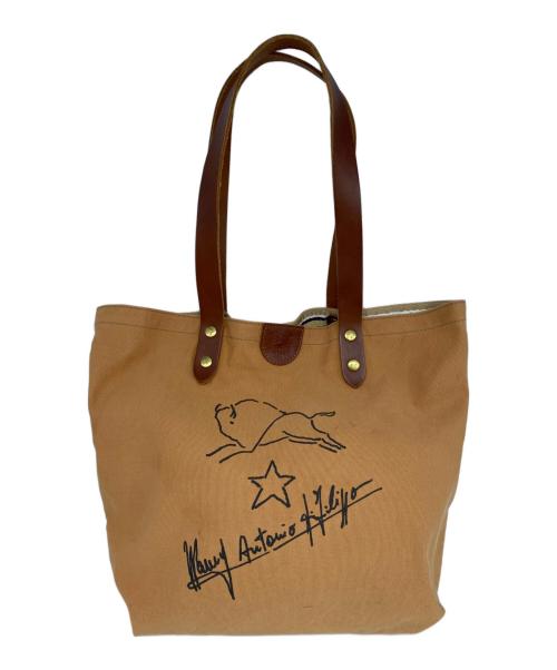 IL BISONTE（イル ビゾンテ）IL BISONTE (イル ビゾンテ) トートバッグ オレンジ×オレンジの古着・服飾アイテム