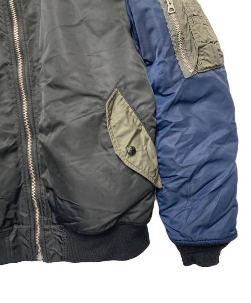 ALPHA（アルファ）ALPHA (アルファ) MA-1ジャケット ブラック サイズ:Sの古着・服飾アイテム